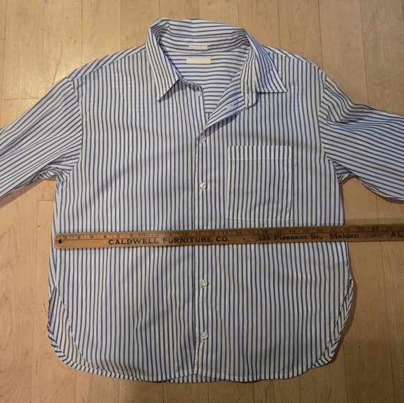 MOTHER “Don’t Lose Your Shirt” Button Down – Size M$40 (Original Price: $228) - Picture 4 of 11